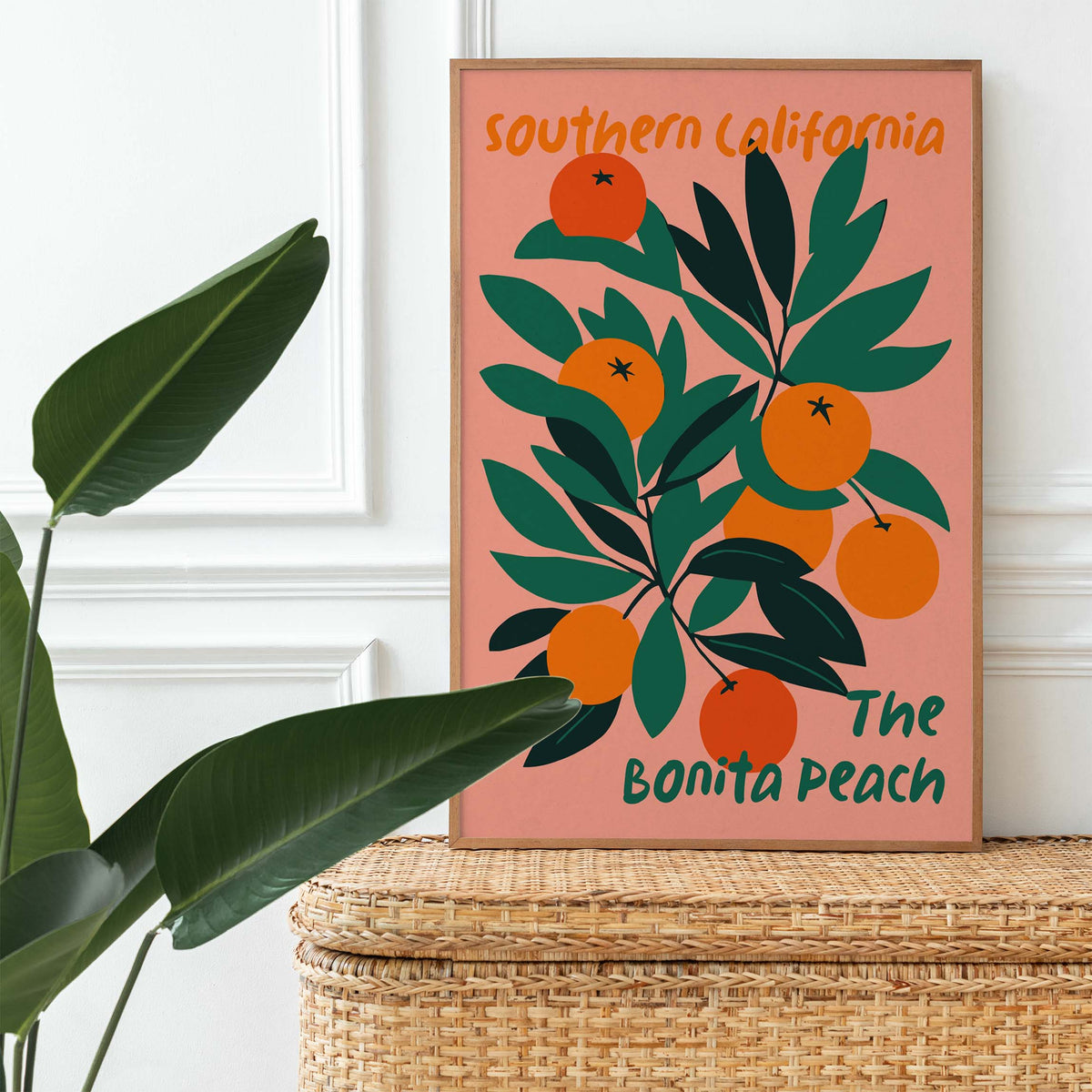 Southern California Citrus Poster