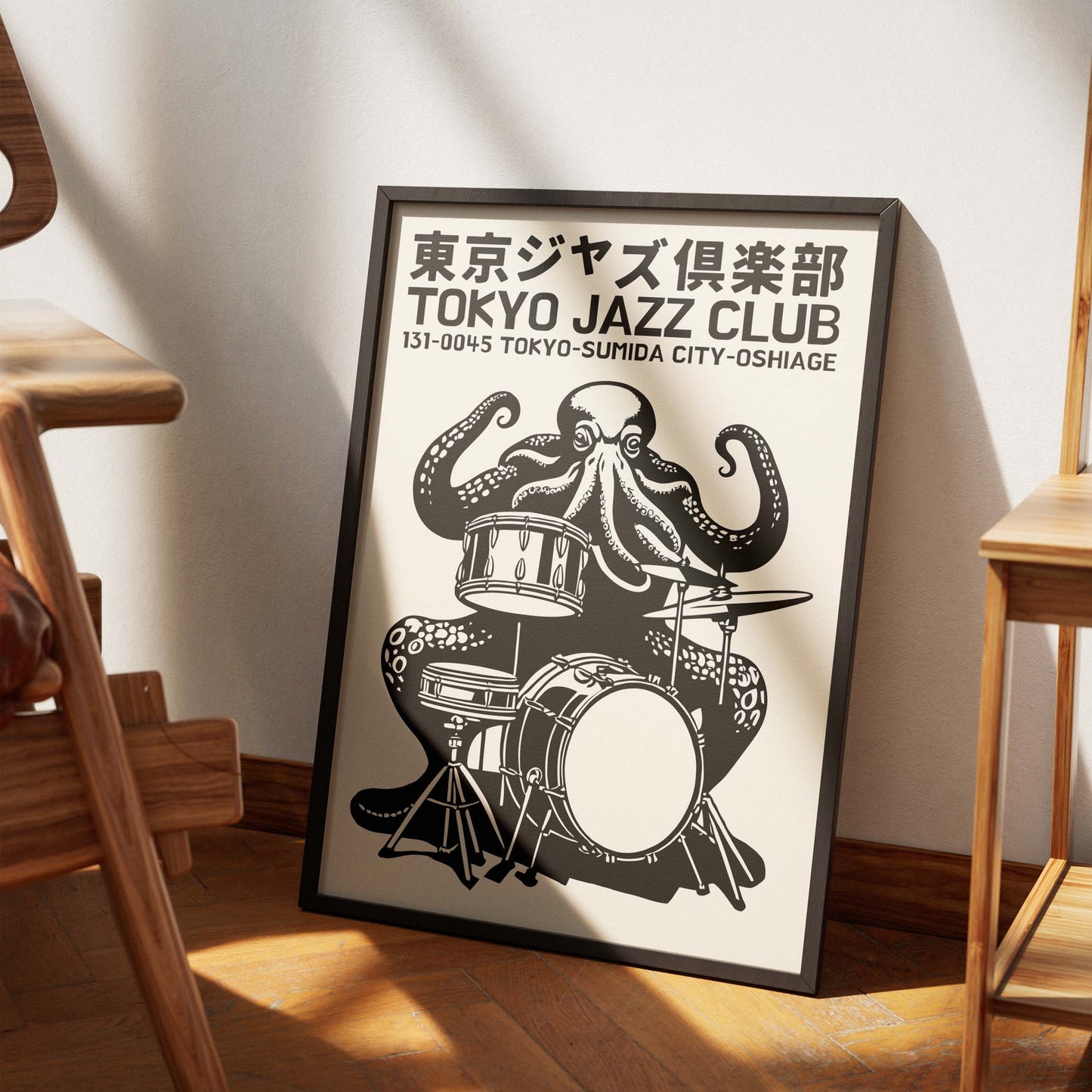 Tokyo Jazz Club Octopus Print