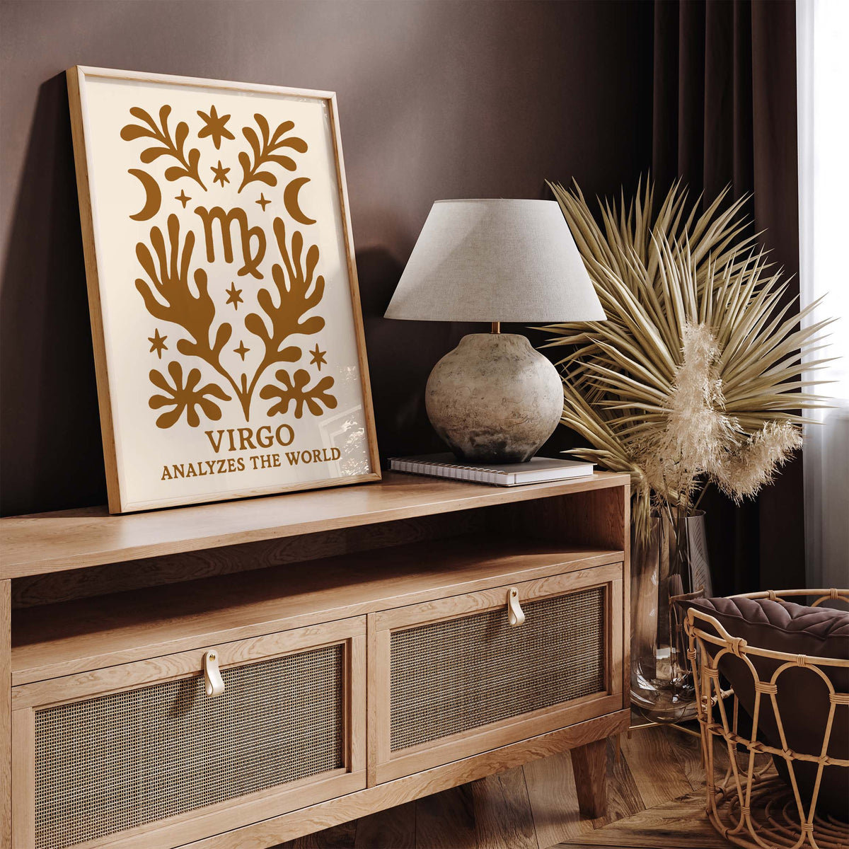 Virgo Astrology Zodiac Wall Art