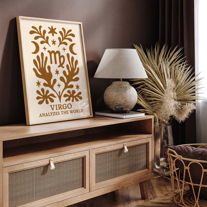 Virgo Astrology Zodiac Wall Art