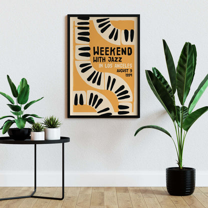 Weekend Jazz Los Angeles Poster