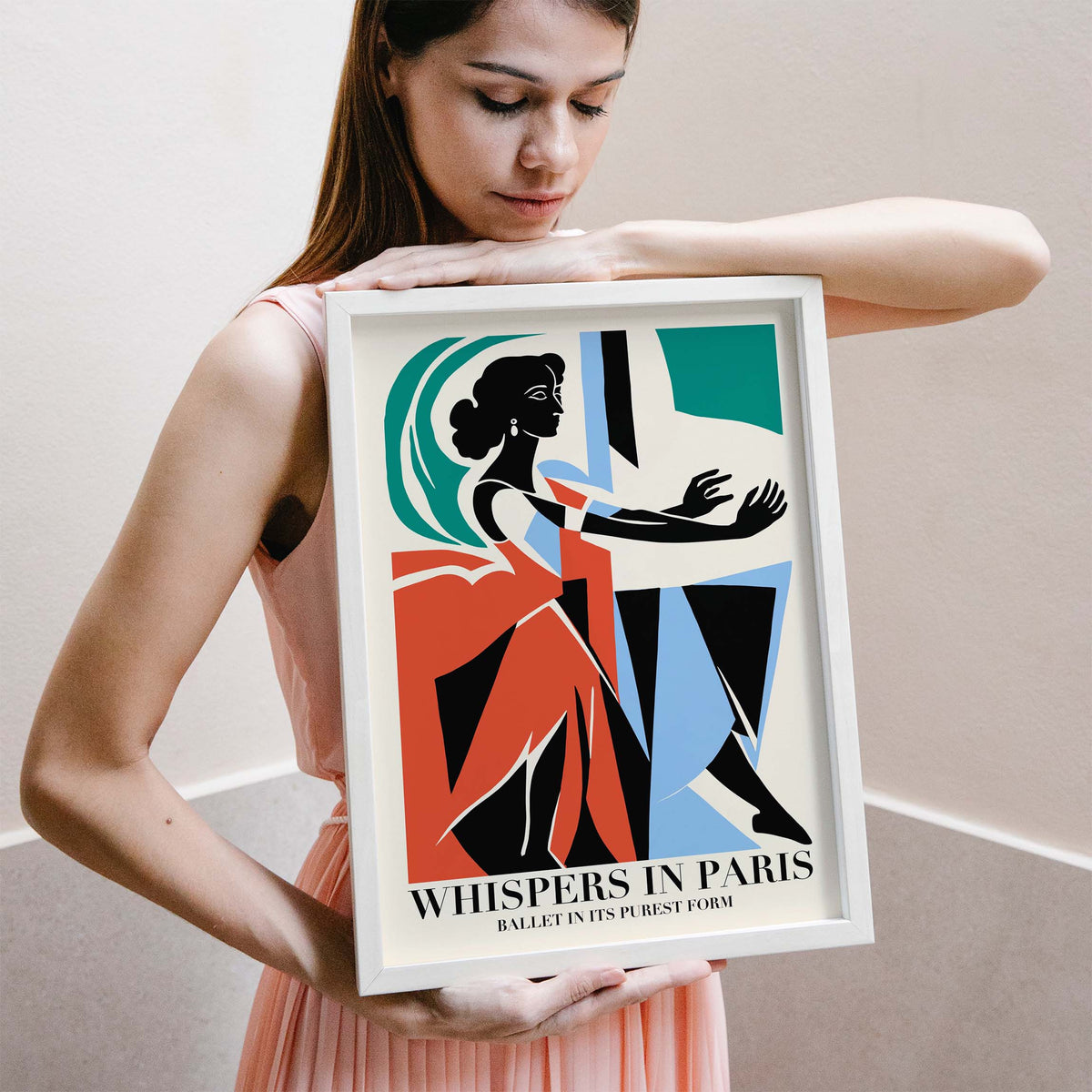 Whispers In Paris Ballet Poster Print