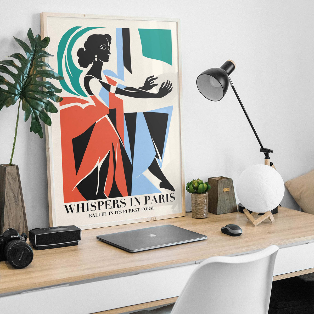 Whispers In Paris Ballet Poster Print