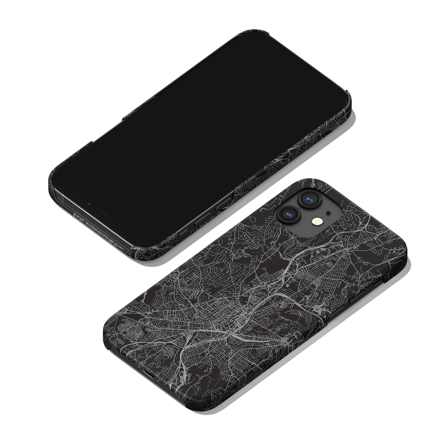 Worcester, Massachusetts - Sealth Map iPhone Case