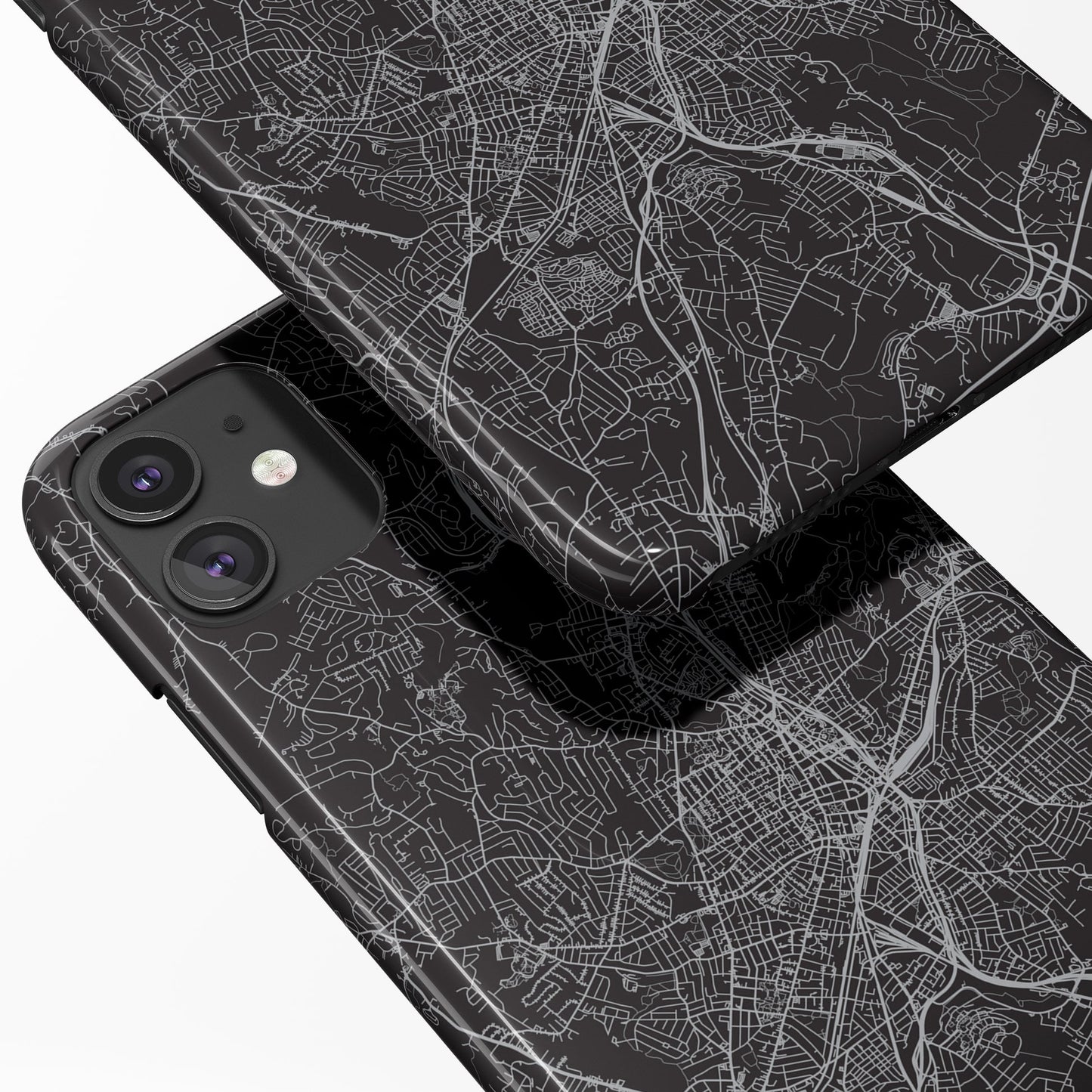 Worcester, Massachusetts - Sealth Map iPhone Case