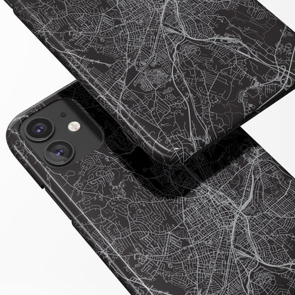 Worcester, Massachusetts - Sealth Map iPhone Case