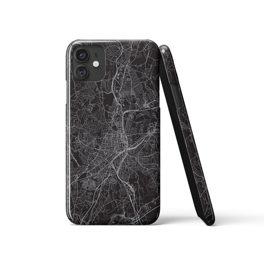 Worcester, Massachusetts - Sealth Map iPhone Case