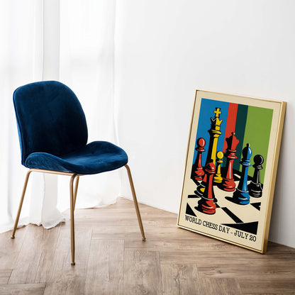 World Chess Day Poster Print