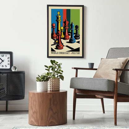 World Chess Day Poster Print