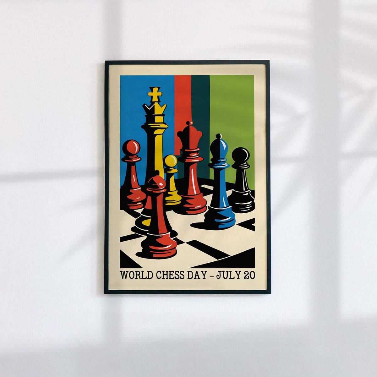 World Chess Day Poster Print