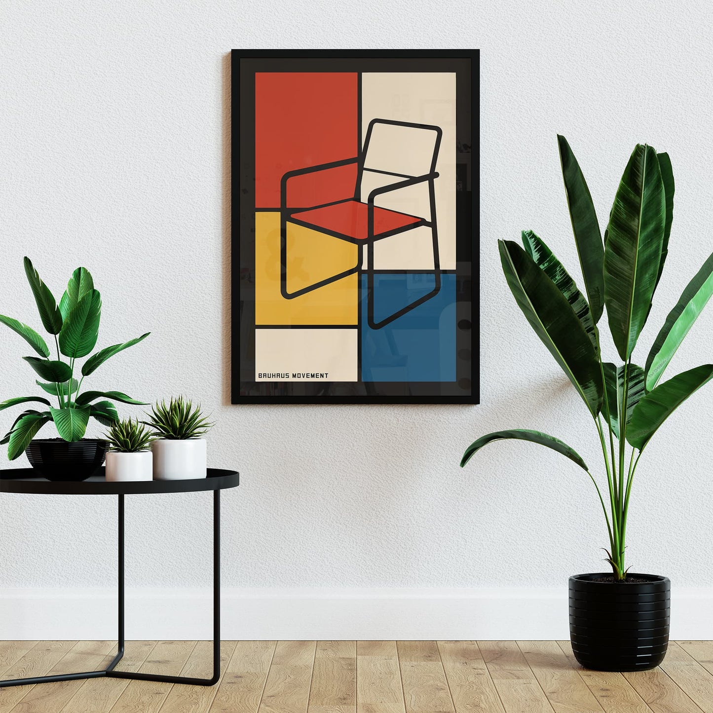 Bauhaus Movement Chair Poster