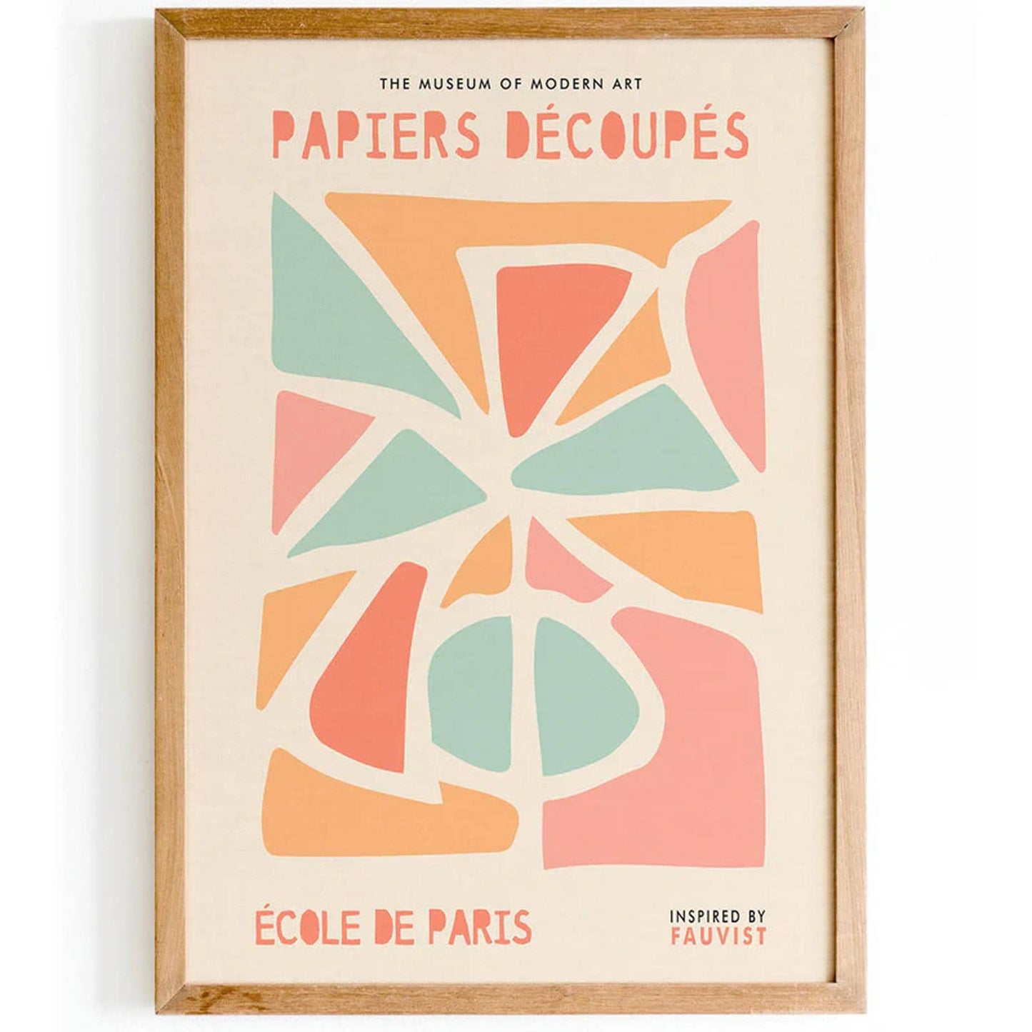 Abstract Pastel Poster - HypeSheriff