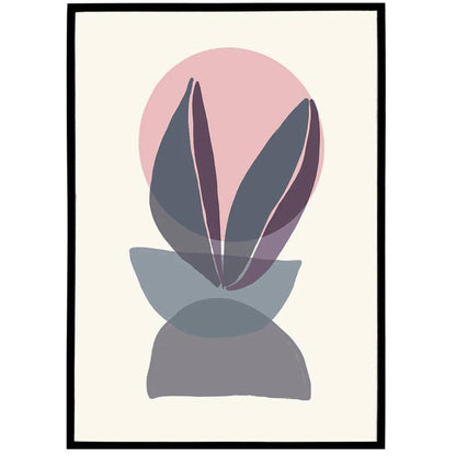 Abstract Pastel Composition Poster - HypeSheriff