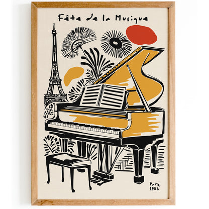 Fete de la Musique Paris Poster