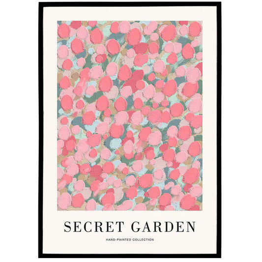 Spring Secret Garden Artistic Painted Poster - HypeSheriff