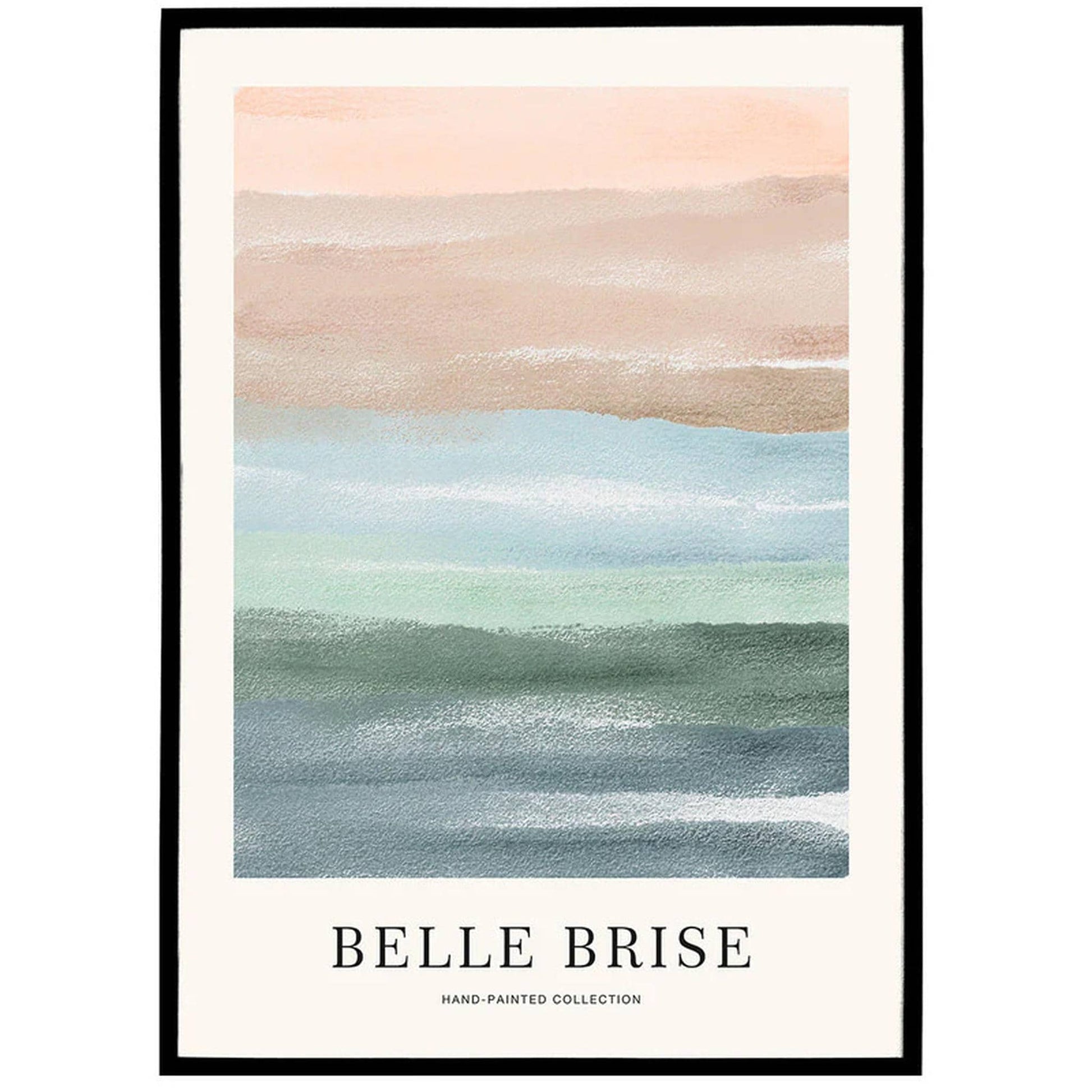 Belle Brise Abstract Modern Poster - HypeSheriff