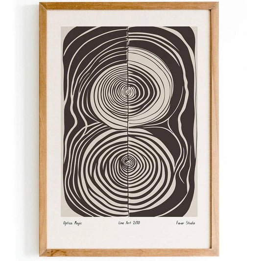 Optica Magic Rustic Poster - HypeSheriff
