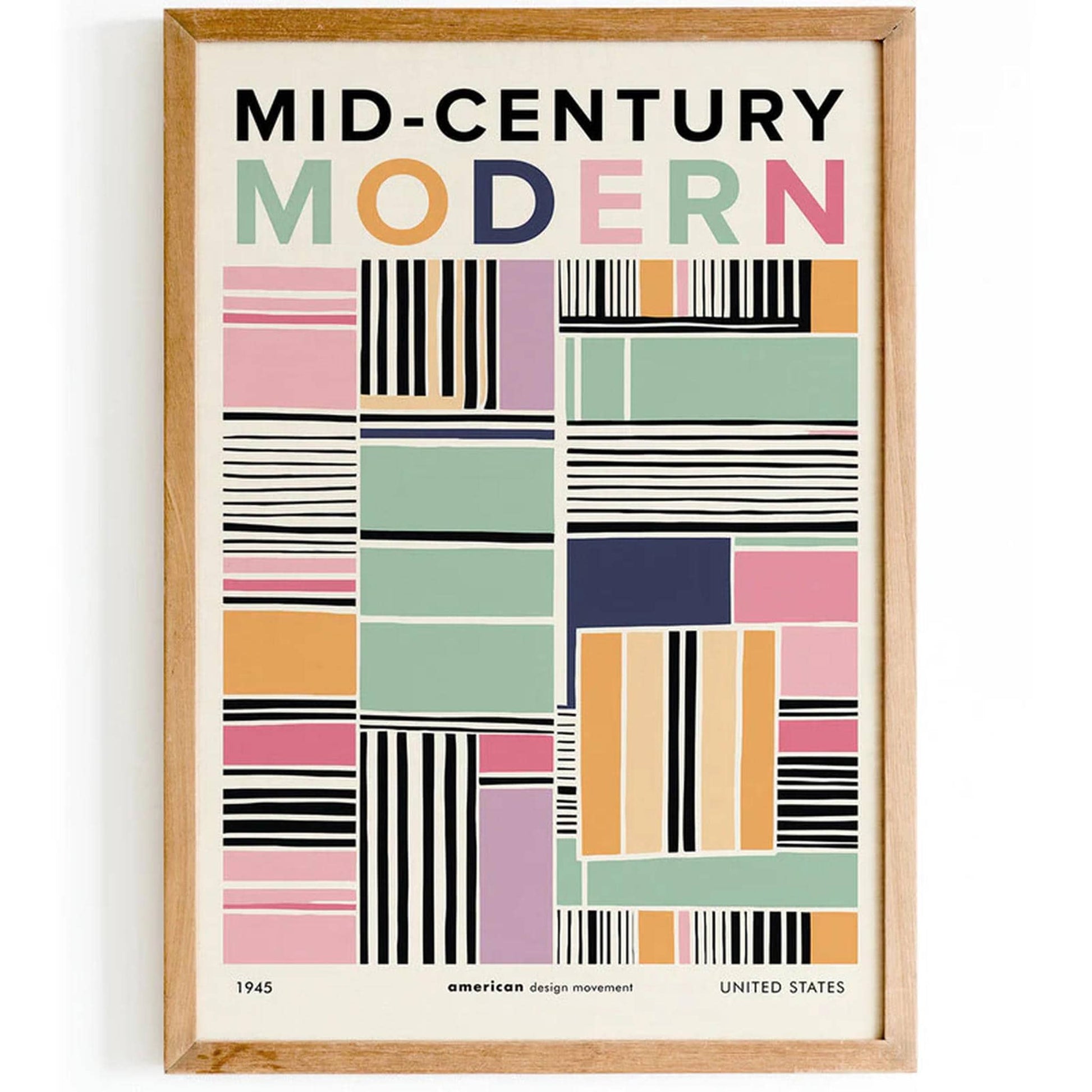 Mid-Century Modern Poster - HypeSheriff