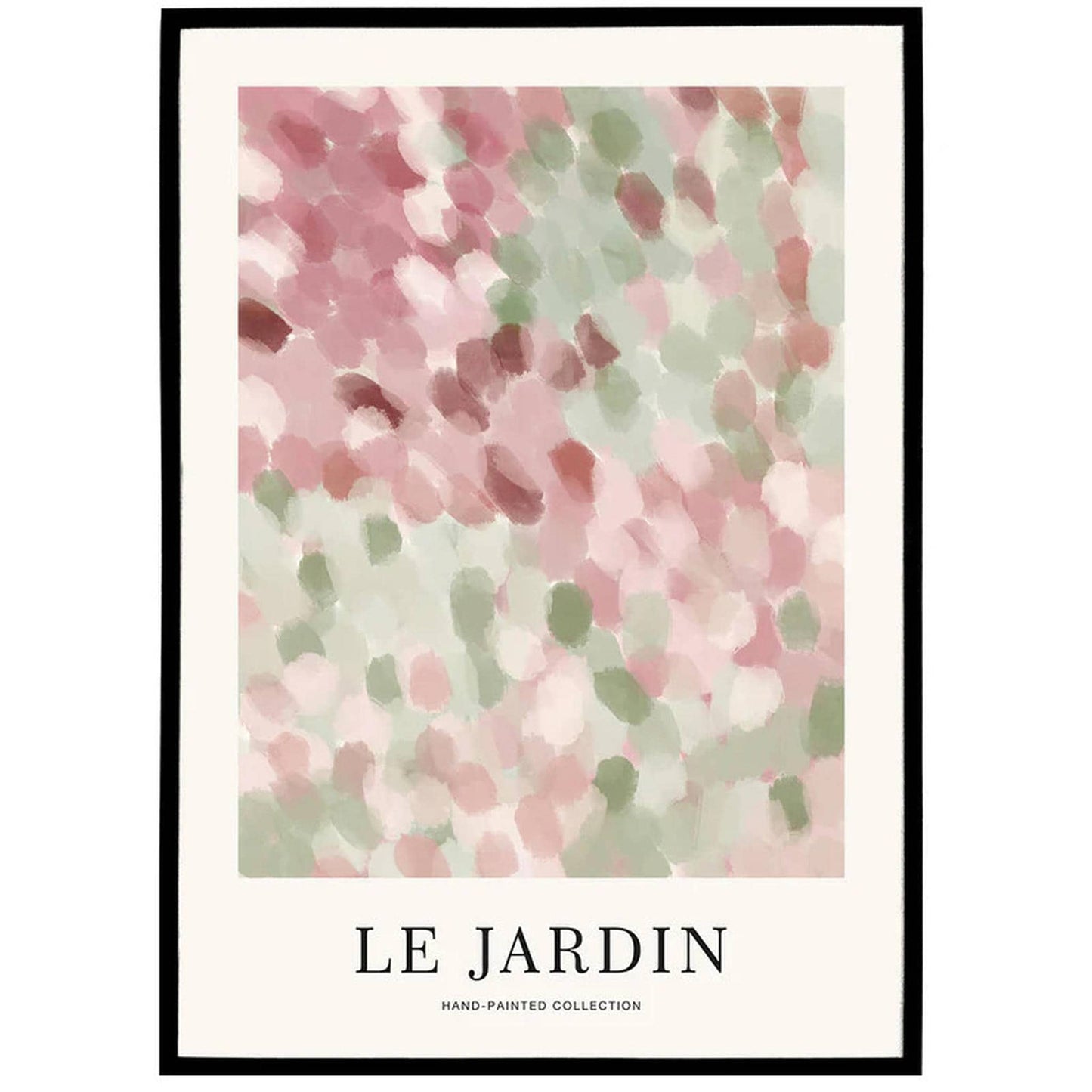 Le Jardin No4 Hand Painted Collection Poster - HypeSheriff