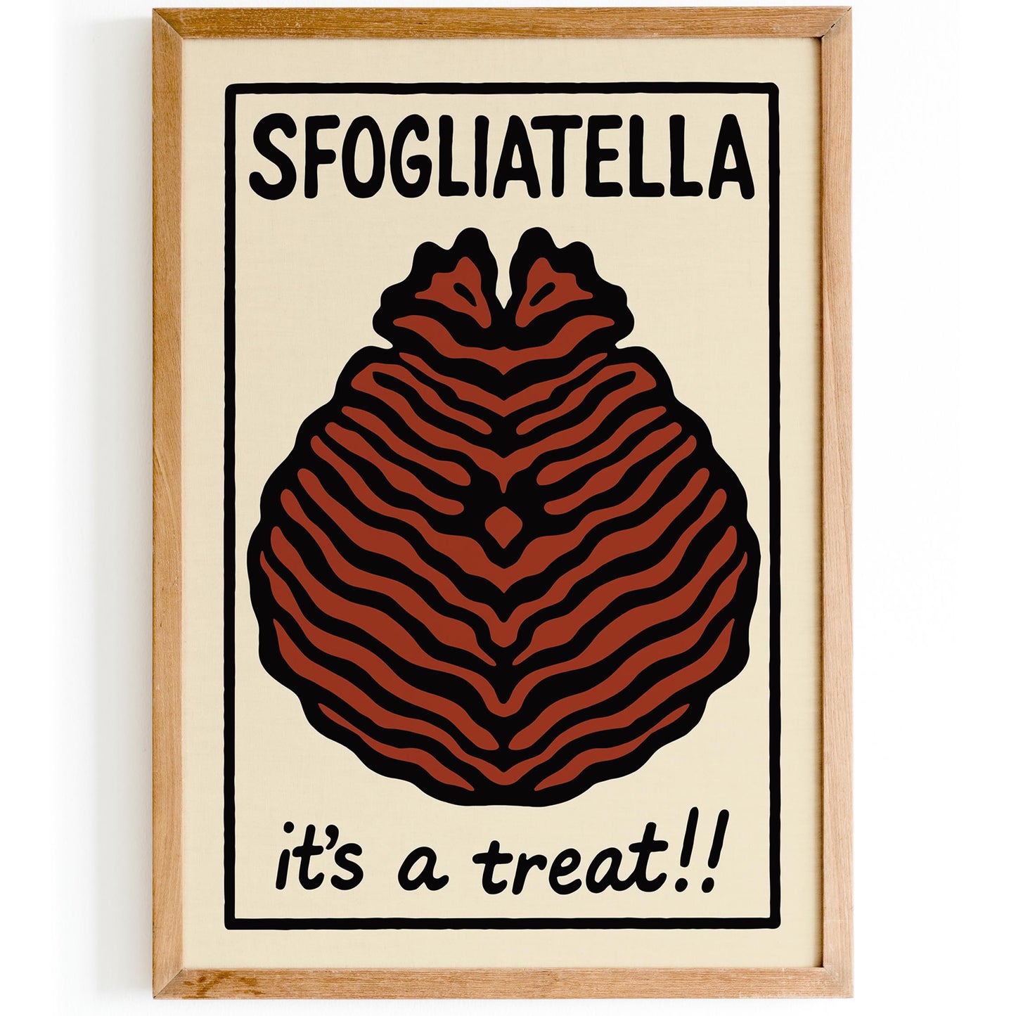 Sfogliatella Pastry Kitchen Print