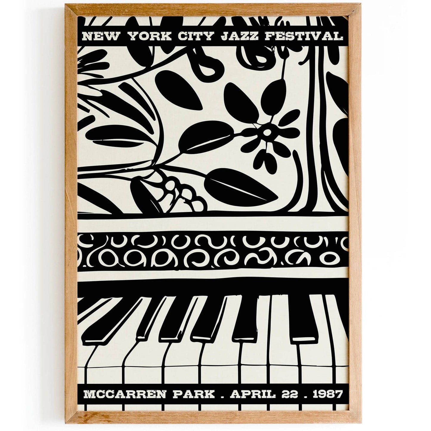 NYC Jazz Festival Vintage Poster