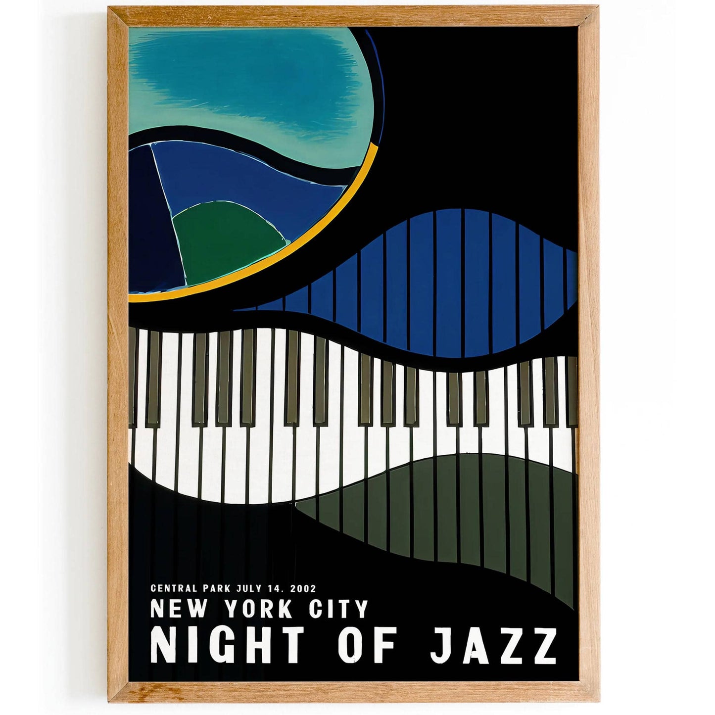 NYC Night of Jazz Retro Poster - HypeSheriff