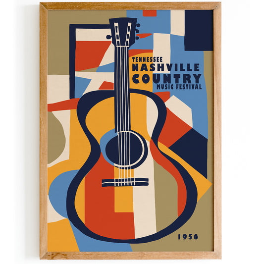 Country Music Festival Poster