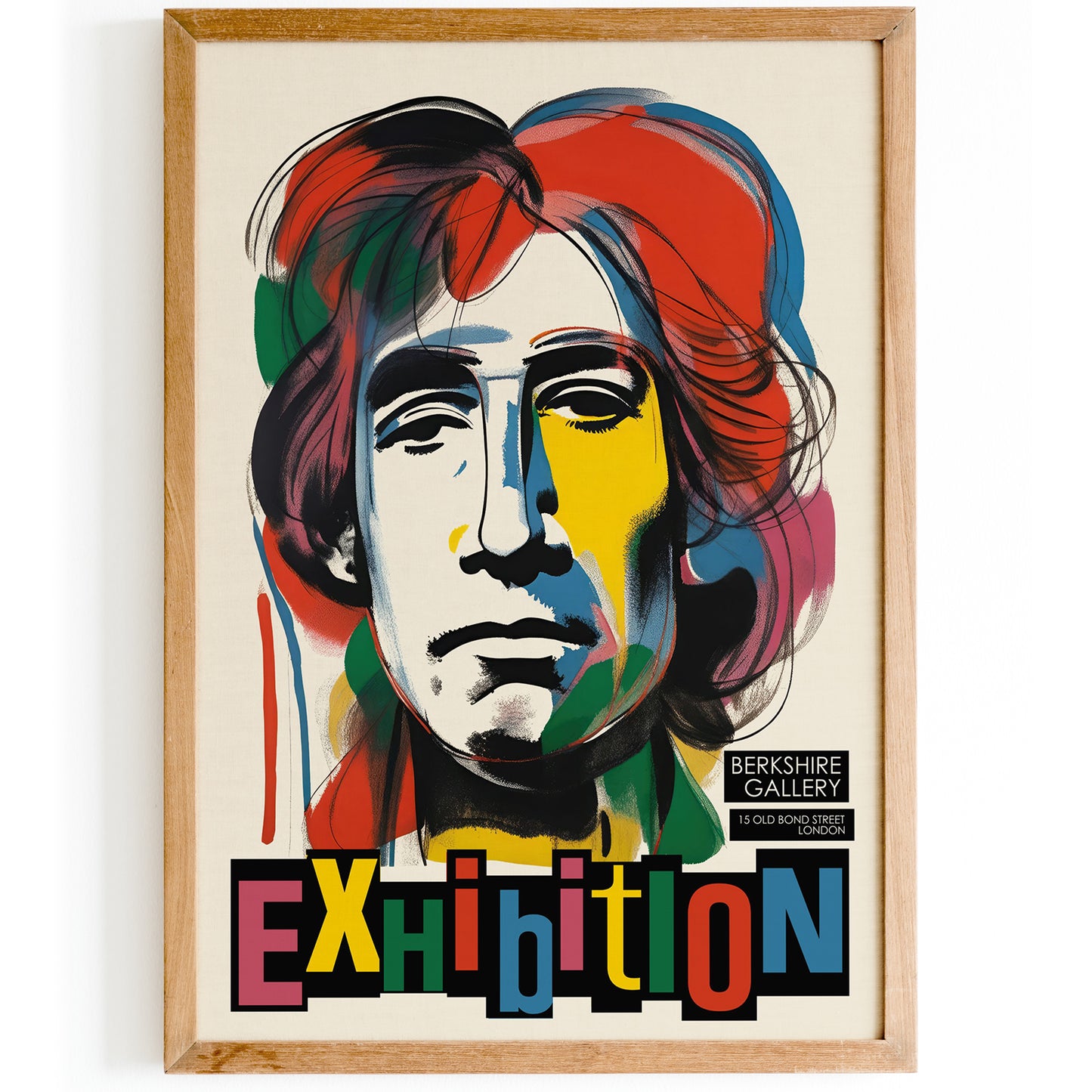 London Pop Art Exhibition Art Print