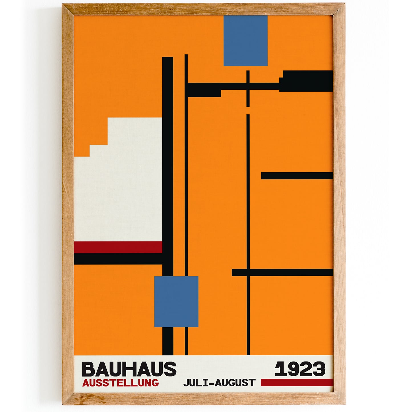 1923 Vintage Bauhaus Poster