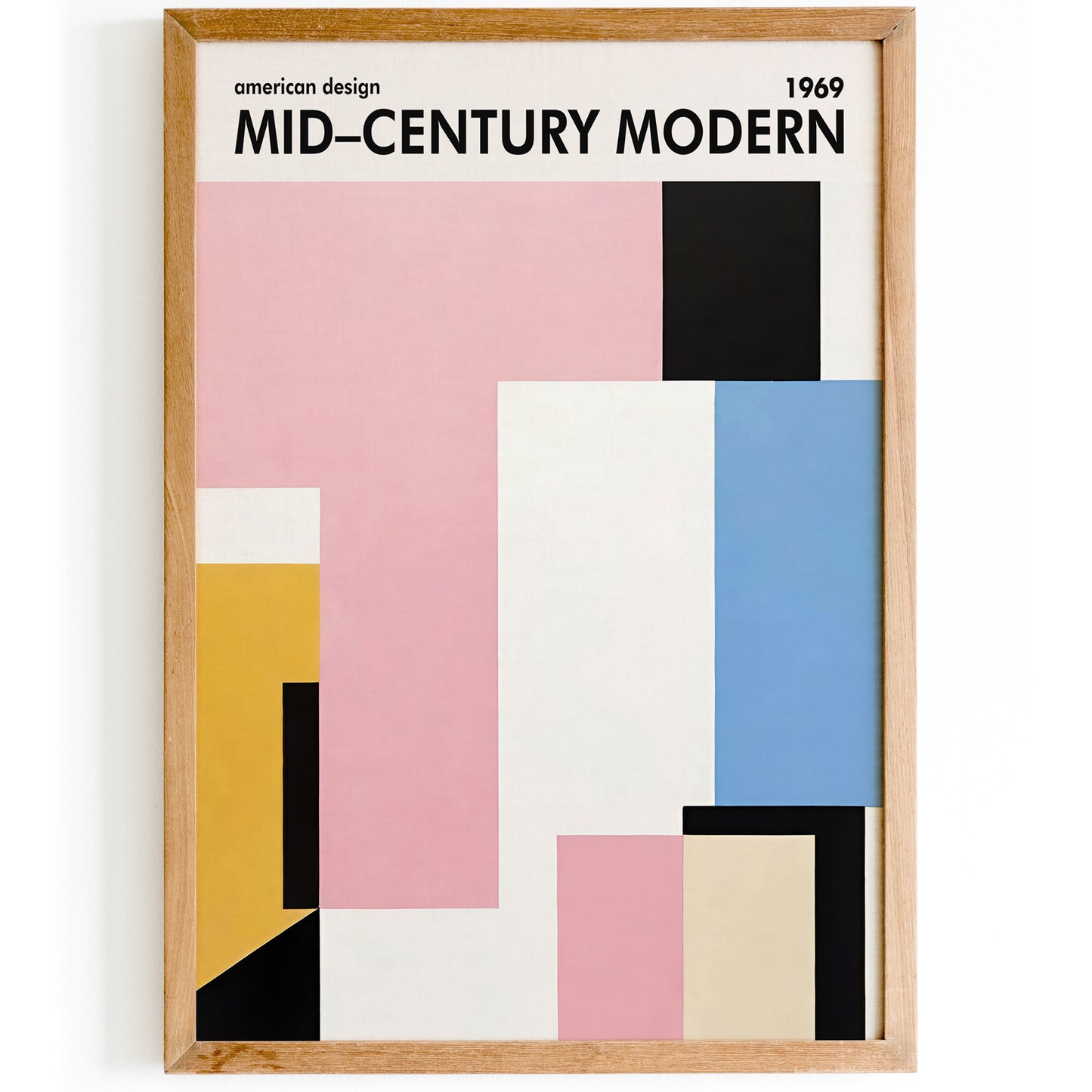 Mid Century Modern American Design Art Print