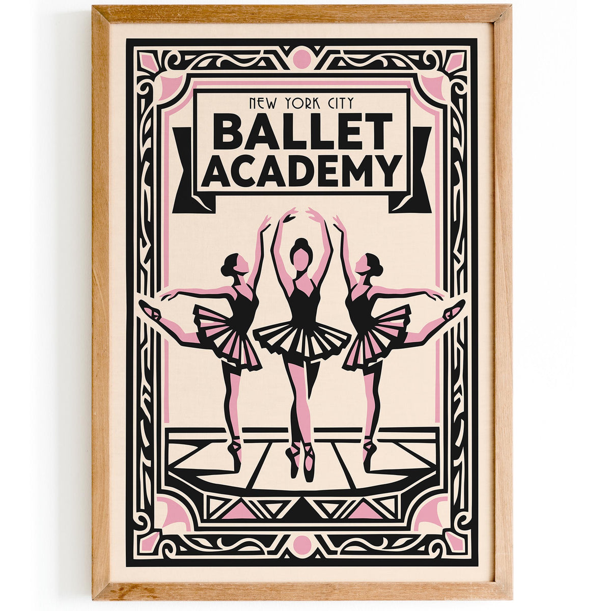 New York City Ballet Academy Poster
