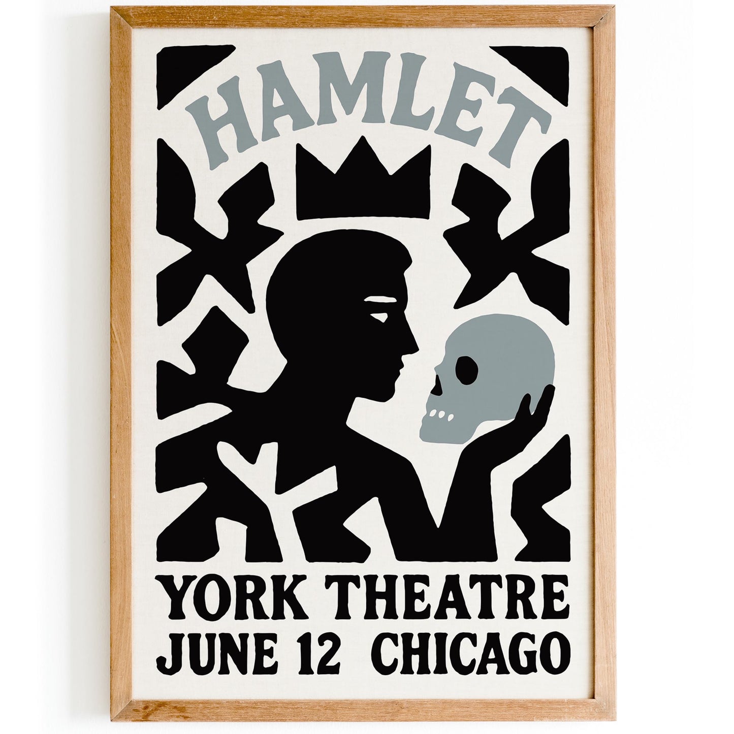 Hamlet Theatre Poster Print