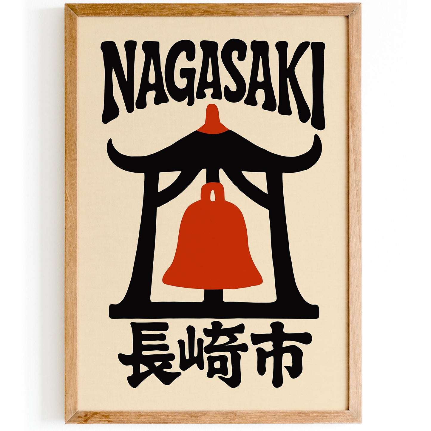 Nagasaki Japan Travel Poster
