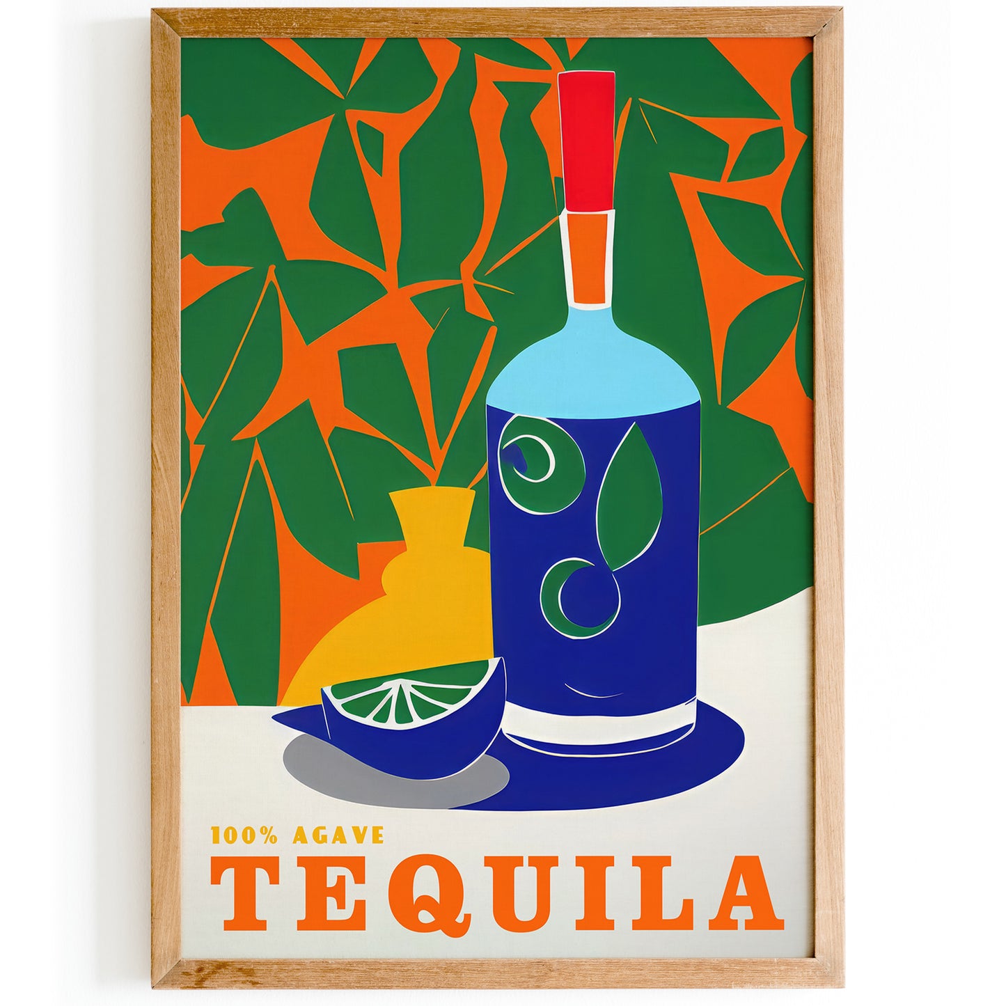 Retro Tequila Advertising Poster