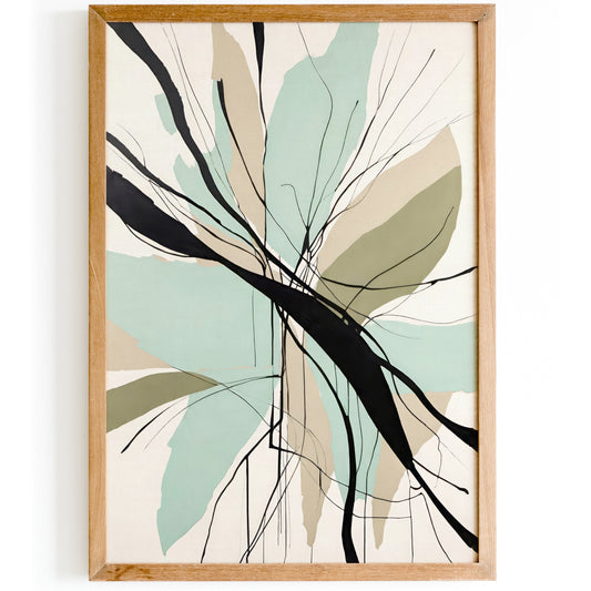 Modern Abstract Art Print for Home & Office Decor