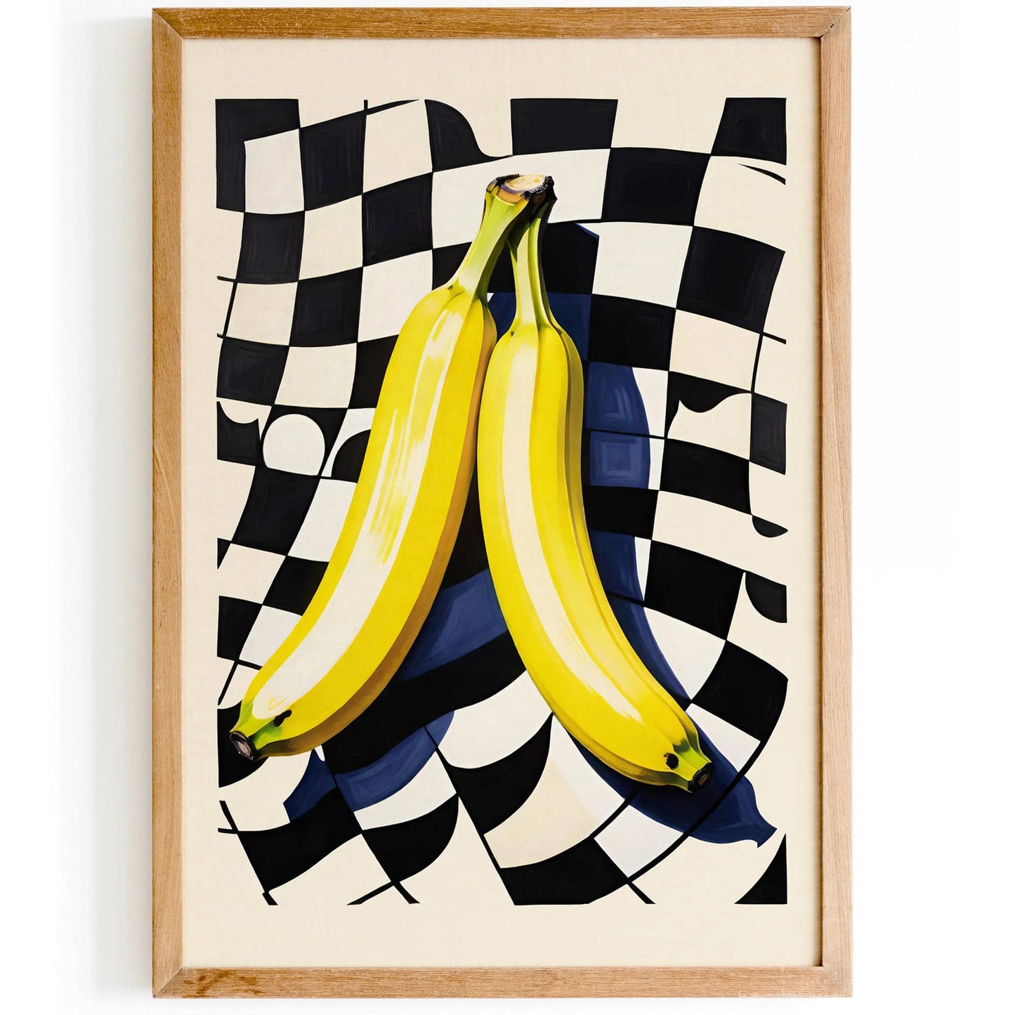 Artsy Bananas Wall Art Print