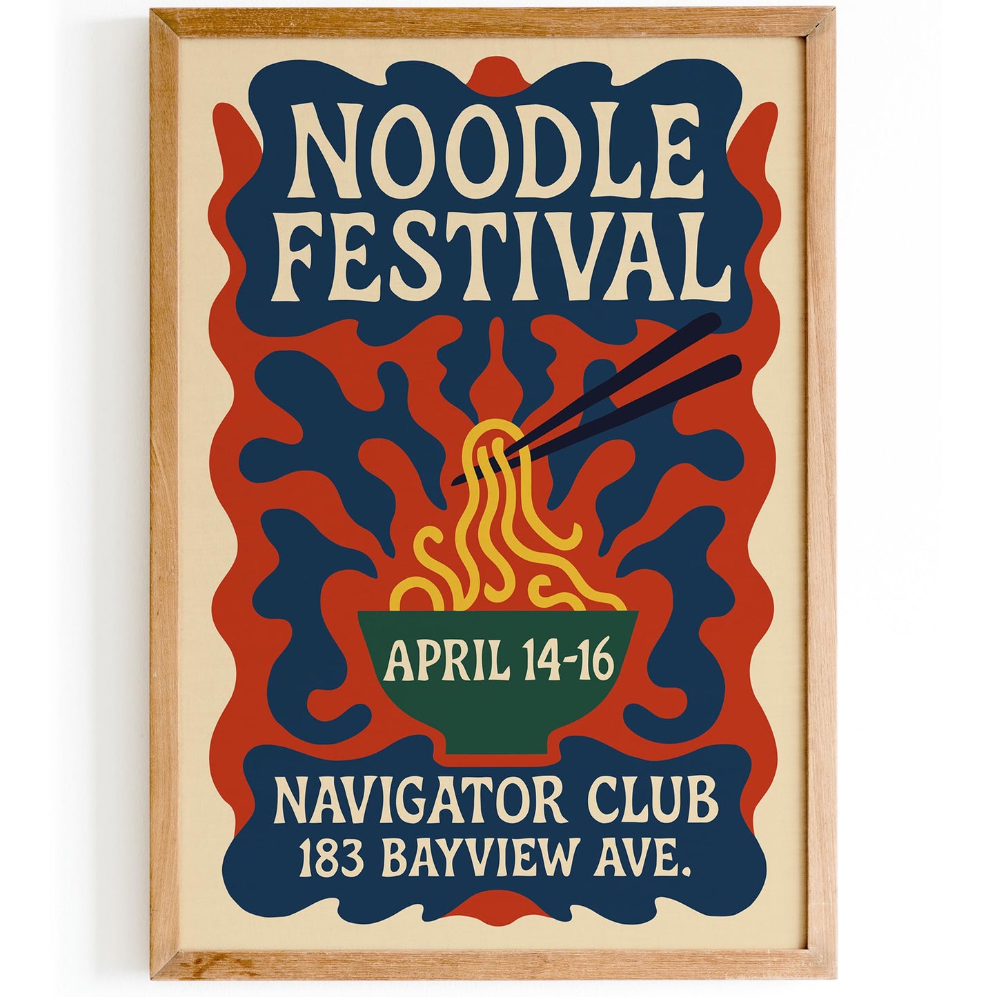 Noodle Festival Wall Art