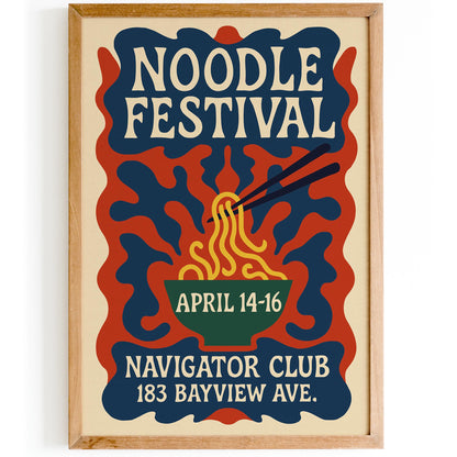 Noodle Festival Wall Art