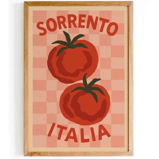 Sorrento Tomato Poster