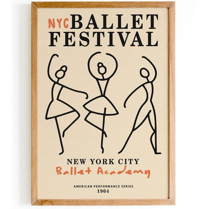 NYC Ballet Festival Poster