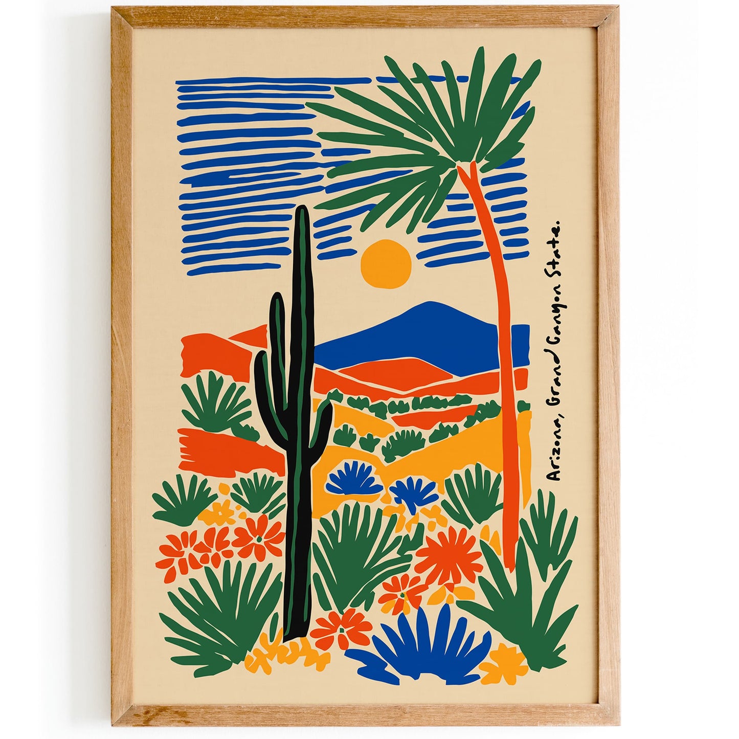 Arizona Grand Canyon State Poster