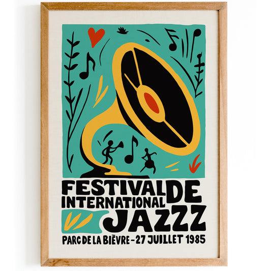 Festival Jazz Poster Print