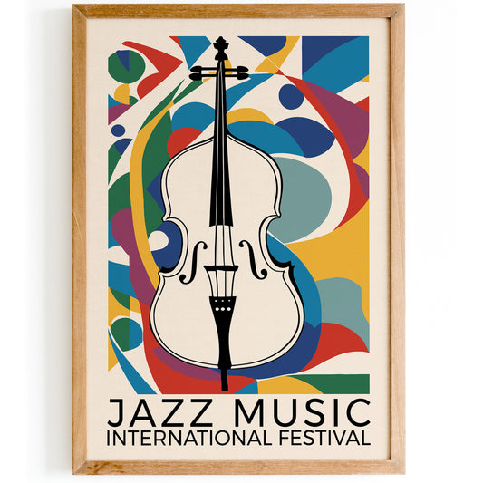 Jazz Music International Festival Poster