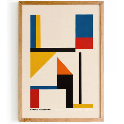 Bauhaus Exhibit Poster