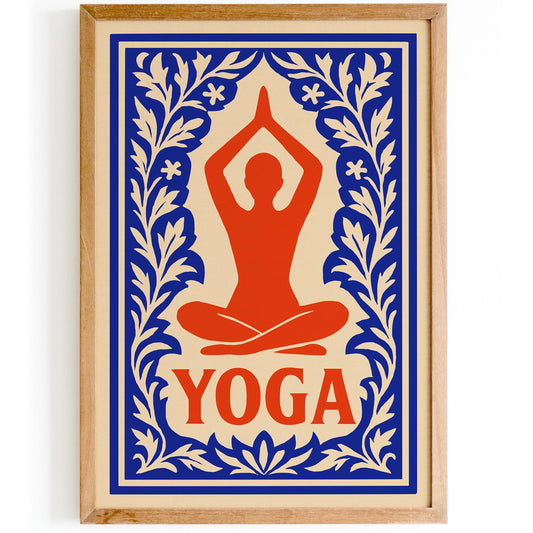 Yoga Balance Wall Art Print