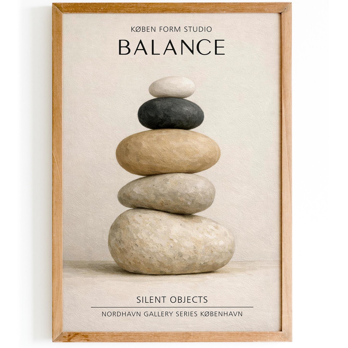 Balance Nordic Design Poster