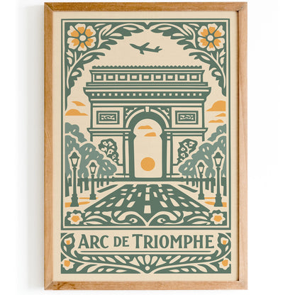 Arc de Triomphe Paris Poster