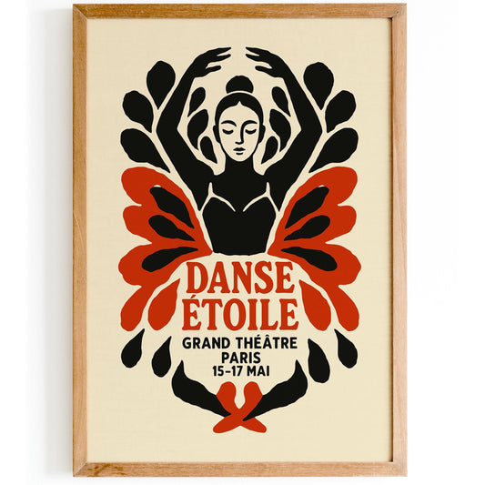 Danse Etoile Ballet Poster
