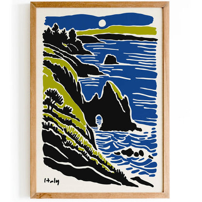 Italy Landscape Poster 2025