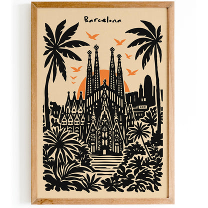 Sagrada Familia Barcelona Poster